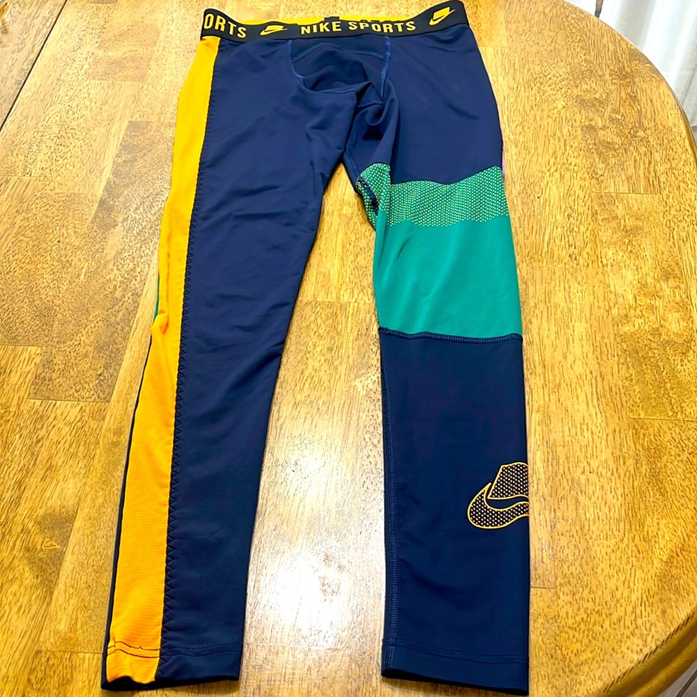 NIKE PRO CLASH MEN TIGHT COMPRESSION PANTS LEGGINGS SPORT RUNNING size S